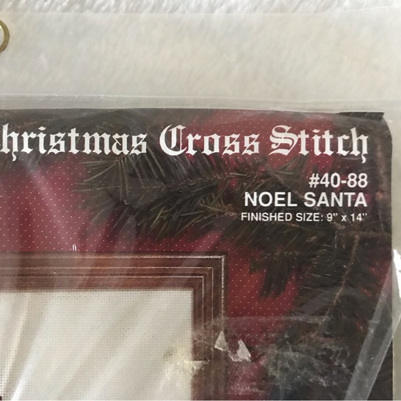 Janlynn Noel Santa Claus Counted Cross Stitch Kit #40-88 Christmas Alma Lynne - Picture 4 of 5